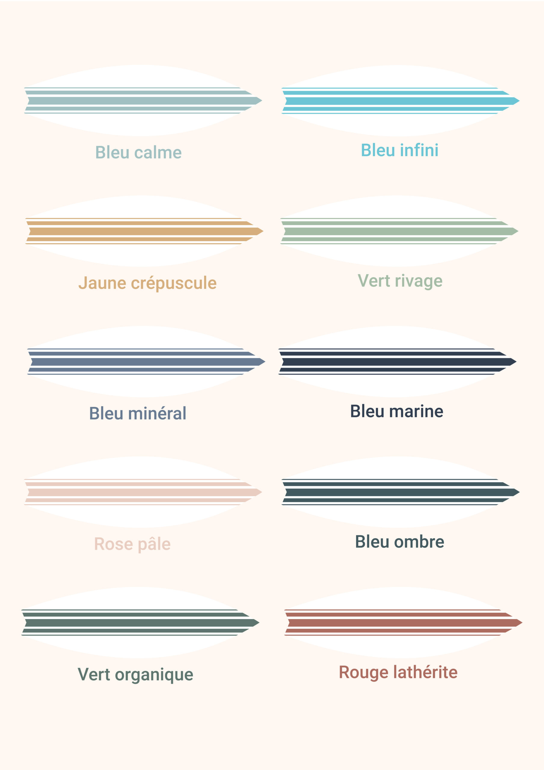 Planche de surf décorative "Horizon" – Image 10