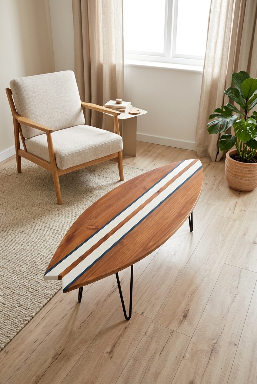 Table basse surf "La Santa"